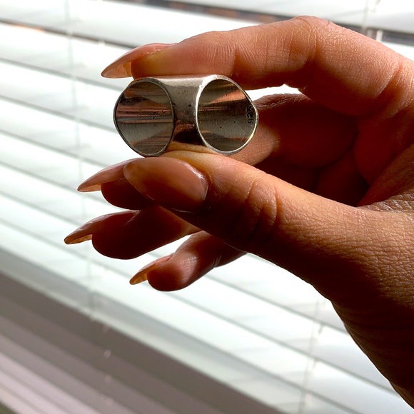 Sterling Silver Shield Ring - Picture 6 of 8